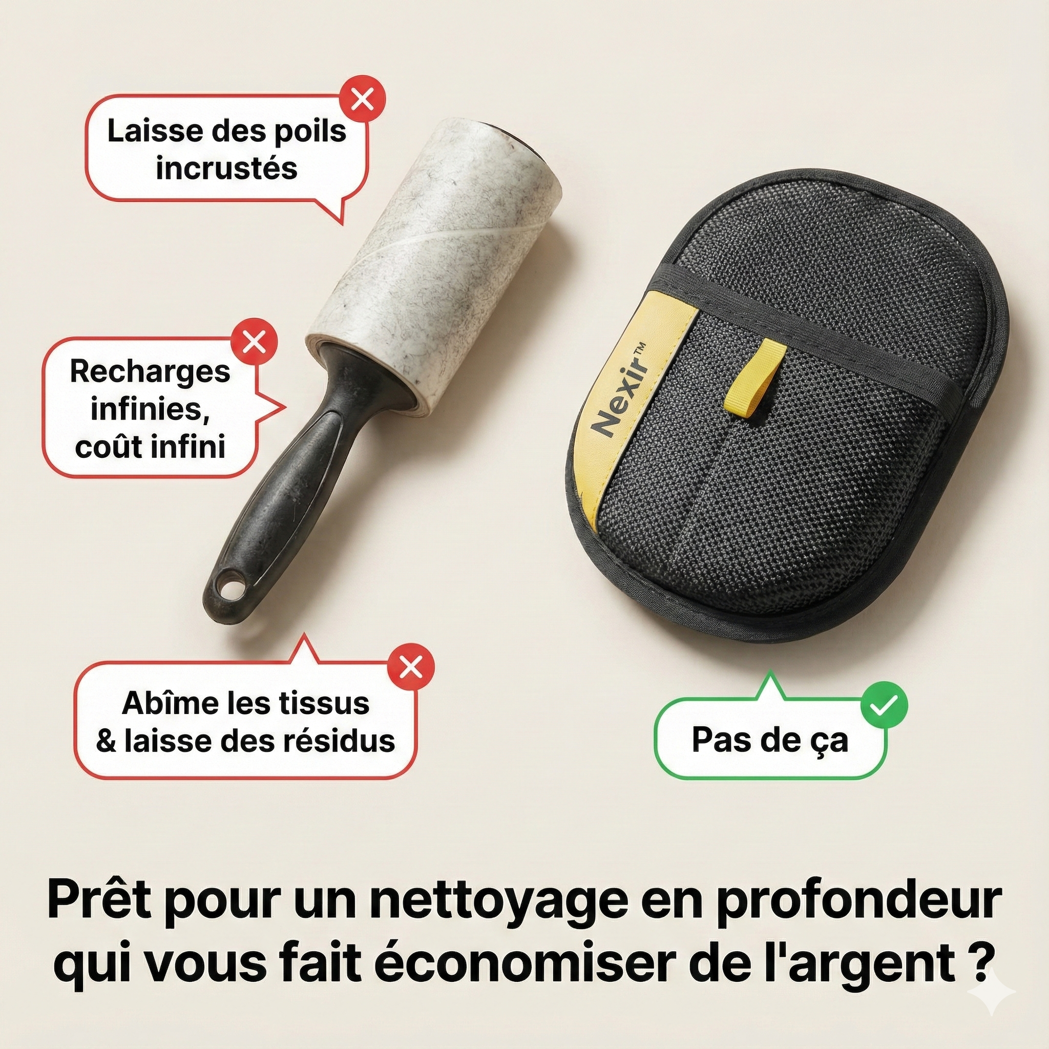 PAWSR™ - gant magique anti-poils