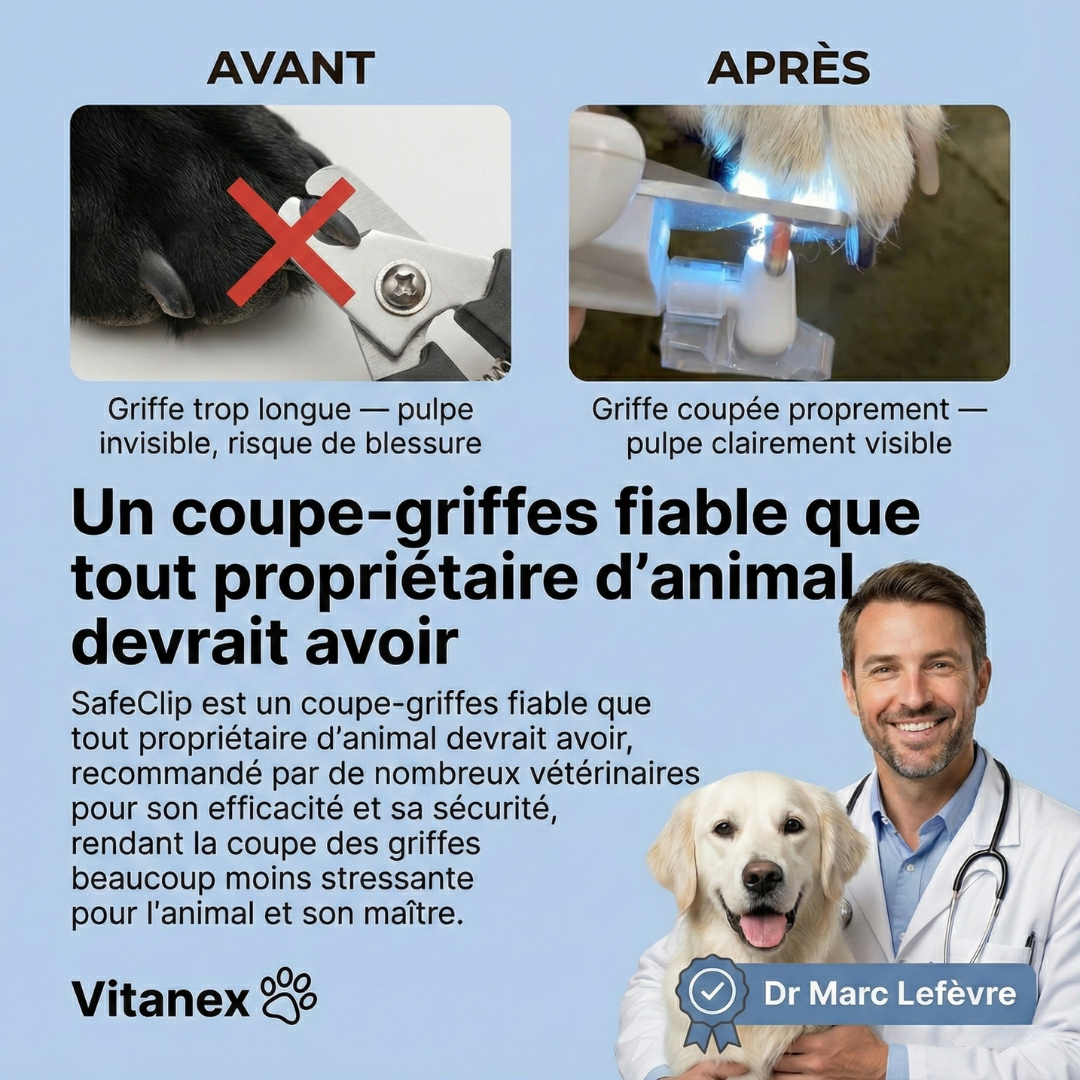 PAWSR™ – Coupez les griffes sans risque ni stress