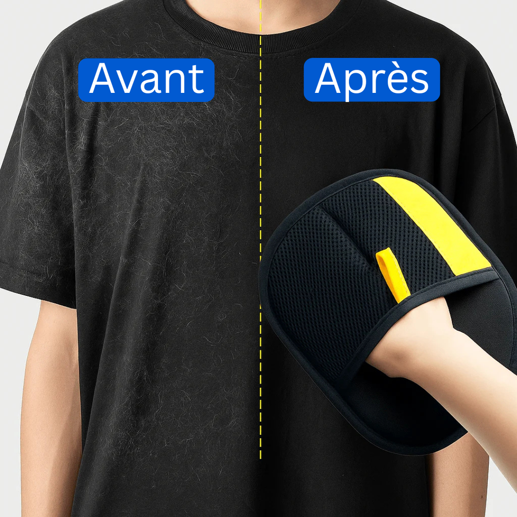 PAWSR™ - gant magique anti-poils